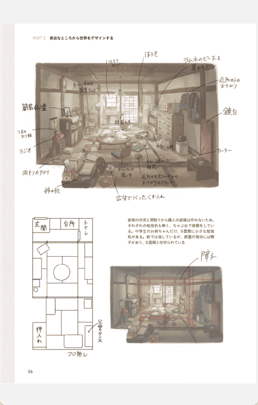 [已完成]世界观的构建方法：从创意构想到设计的清晰概念艺术入门[195P]