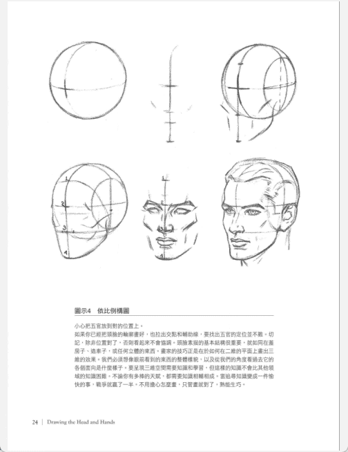 [已完成]肖像画基础技法大全：头手素描入门[160P]