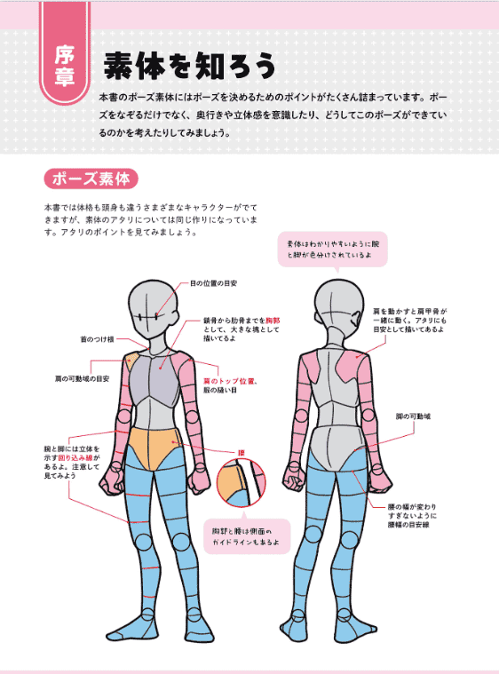 [已完成][近期下架]KawaiiSensei的速成角色姿势绘画指南[160P]