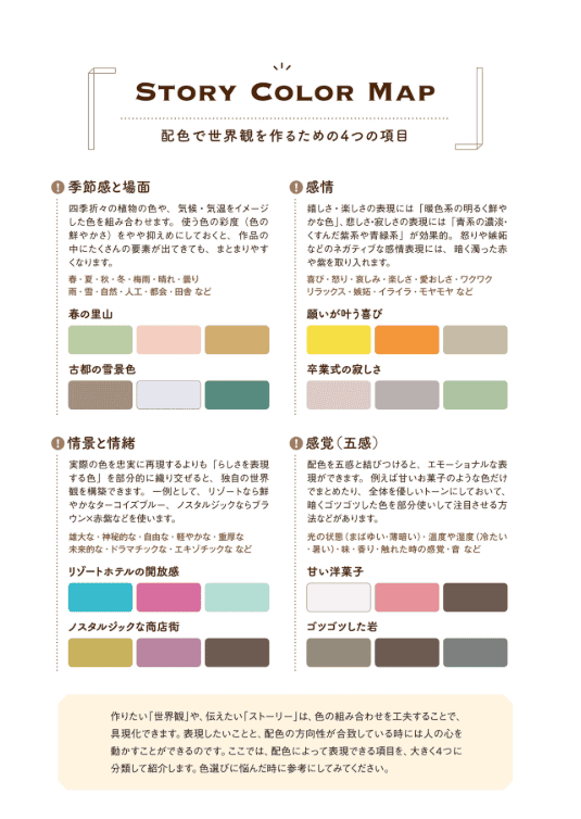 [互换中]STORY COLOR BOOK：感受故事的配色创意[256P]