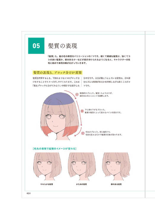 [互换中]表现的极致！头发的画法[172P]