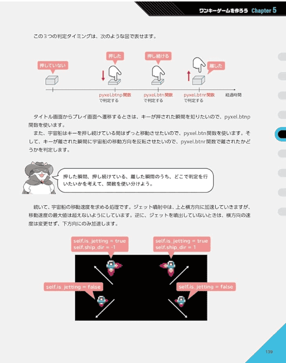 [互换中]通过游戏学习Python！在Pyxel中开始复古游戏编程[288P]