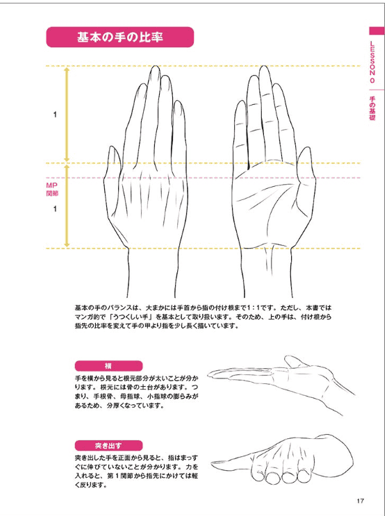 [互换中]美丽手部的绘制方法[160P]