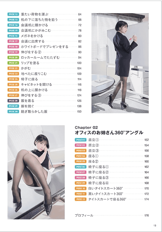 [已完成][近期下架]办公室女郎姿势集[176P]