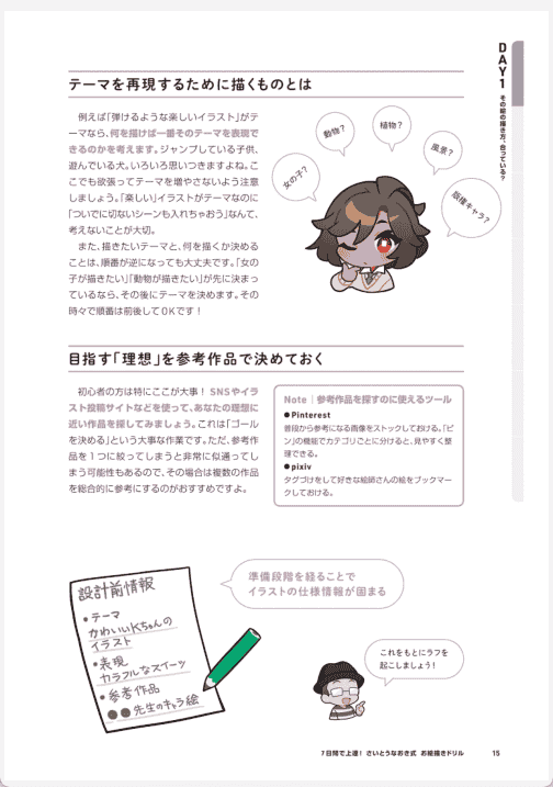 [已完成]7天速成！绘画练习册[134P]