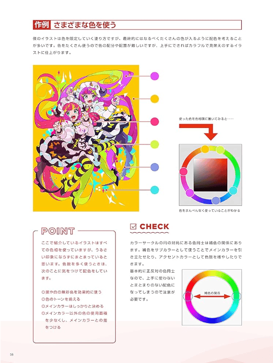 [已完成]用缤纷色彩展现魅力的插画技巧[159P]