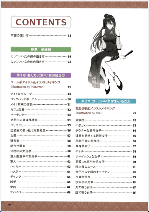 [已完成][近期下架]帅气女性的画法[151P]