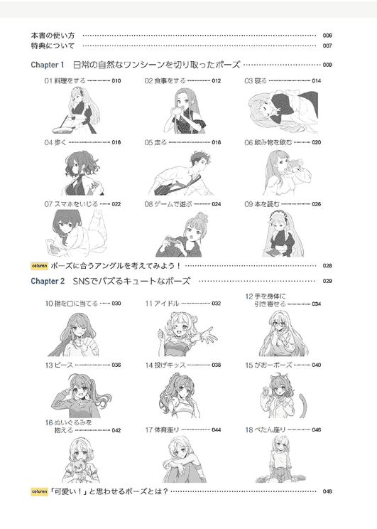 [互换中]上镜姿势：350 种俘获人心的姿势[168P]