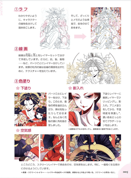 [已完成][近期下架]完全解说：和风人物的画法[192P]
