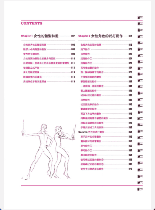[已完成]羽山淳一人体动态速写：女性角色篇[148P]