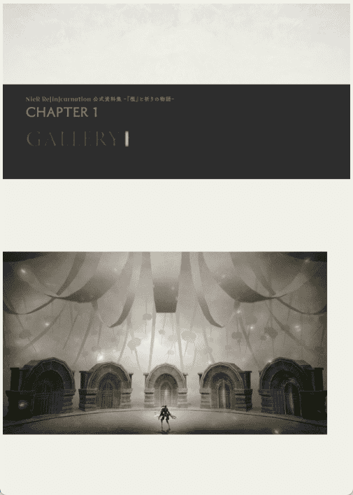 [已完成]NieR Re[in]carnation 资料集[536P]