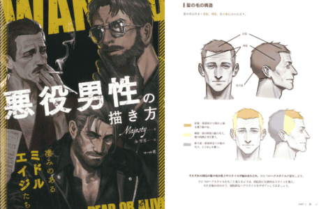 [已完成]恶役男性的画法[246P]