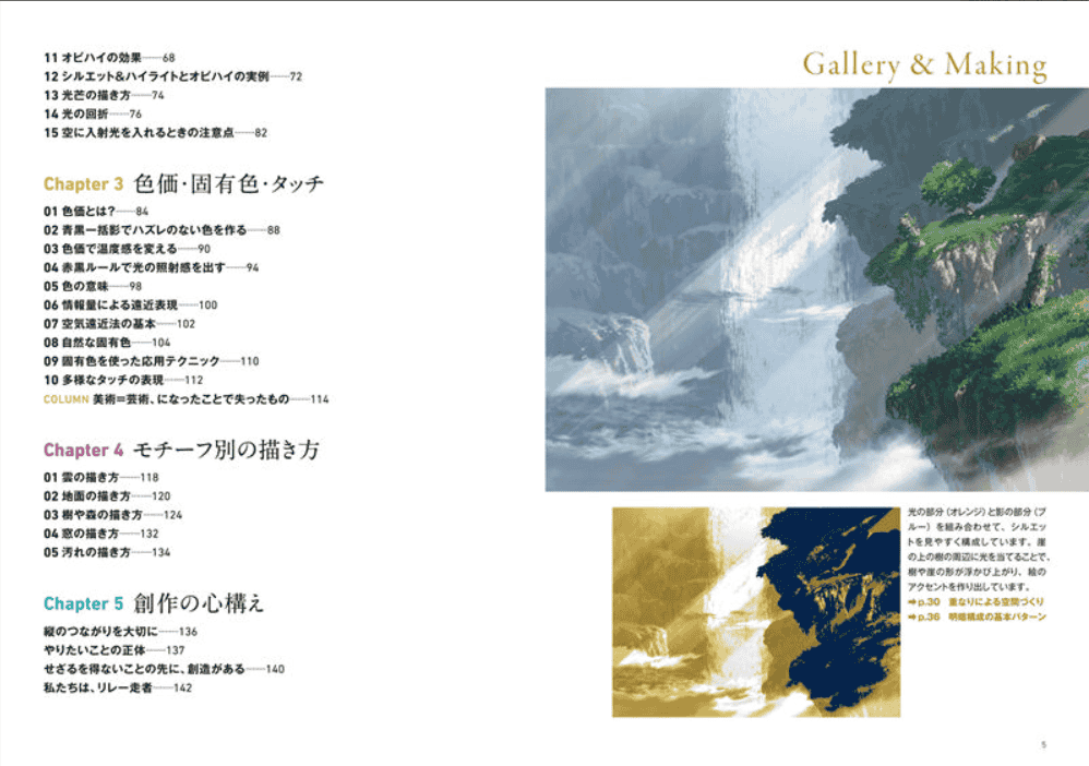 [已完成]动漫工作室教授的背景绘画基本原理[77P]