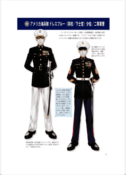 [已完成]军服+制服的画法[166P]