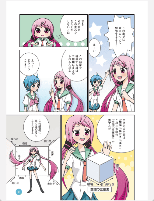 [已完成]从漫画中学习背景的画法 房间 家具 建筑物篇[131P]