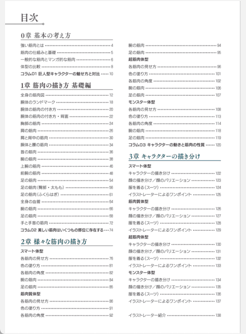 [已完成]强壮肌肉的画法[148P]