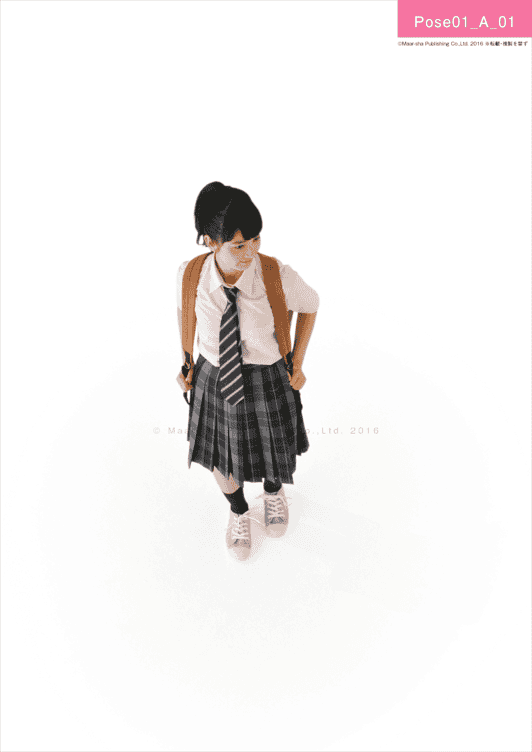 [已完成]滴溜溜姿势目录DVD-ROM4 学生服[3489P]
