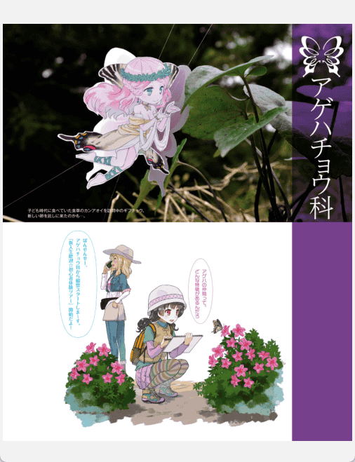 [已完成]美丽的蝴蝶图鉴 如果四季飞舞的蝴蝶是美少女的话…[163P]