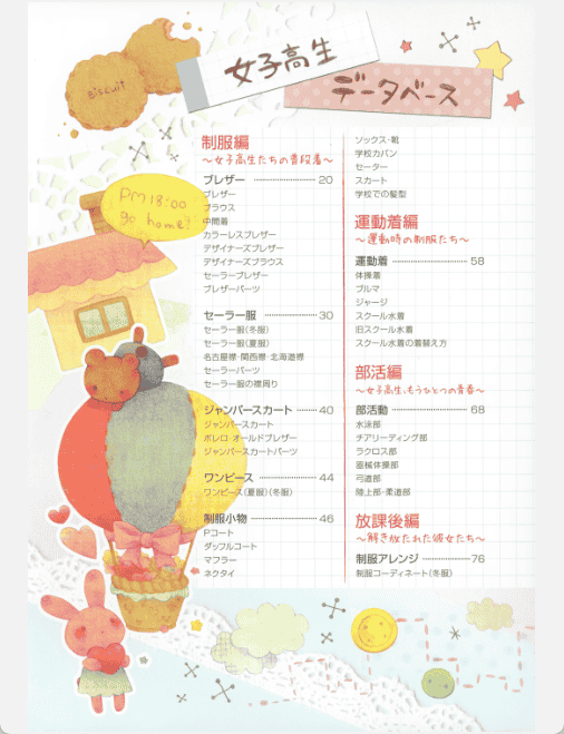 [已完成]美少女图鉴百科 学园篇[145P]