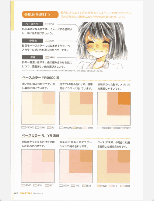 [已完成]Copic马克笔 简单上色进阶教程[156P]