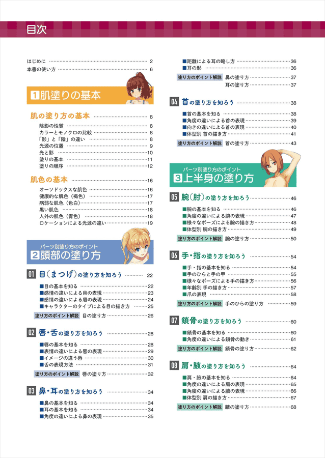 [已完成]美少女插画中真实肌肤的上色[148P]