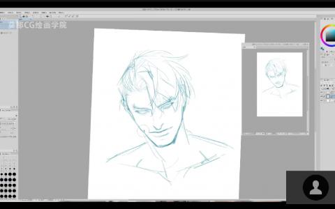 [课程中心]莫那十字煎饼人男性角色人体与色彩团练2024[高清画质]