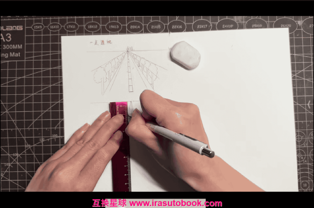 [课程中心]玲子水彩钢笔淡彩系统课[高清画质]