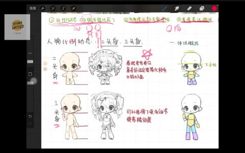 [课程中心]三室两汀Q版人物及正比萌系头像系统课第2期2025[高清画质]