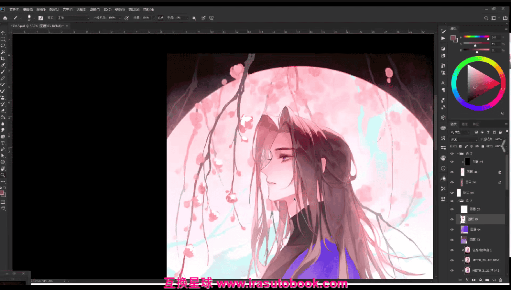 [课程中心]尽人事古风色彩人物插画班第2期2025[高清画质]