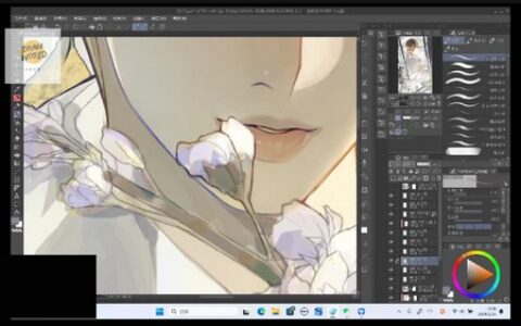 [课程中心]Deoyar韩系男性人物头像专题课第2期2024[高清画质]