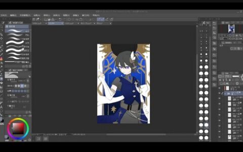 [课程中心]二宫塔塔清透色彩可爱头像班2024年[高清画质]