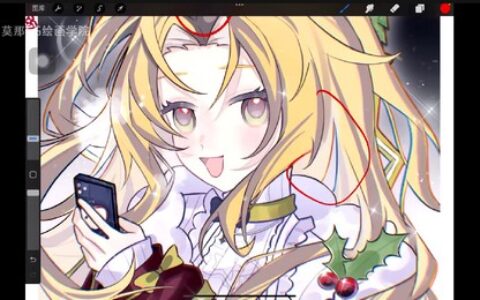 [课程中心]莫那白馒松月精致半厚涂头像团练2024[高清画质]