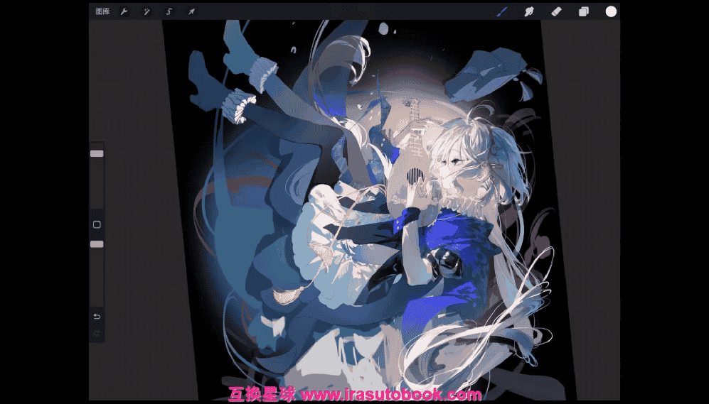 [课程中心]翔腿颓ipad插画教学2024年基础+进阶[高清画质]