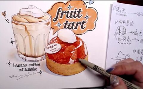 [课程中心]Jenny an水彩课程合集[高清画质]