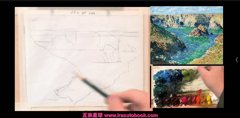 [课程中心]罗召龙油画风景写生精品课程2023[高清画质]