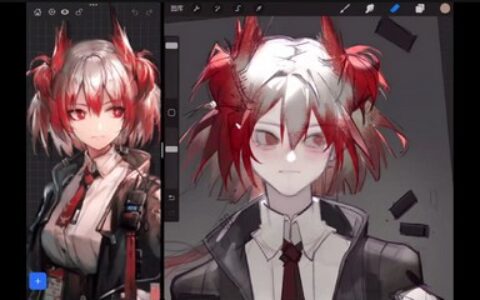 [课程中心]开水鸭伪厚涂头像团练课2024第2期[高清画质]