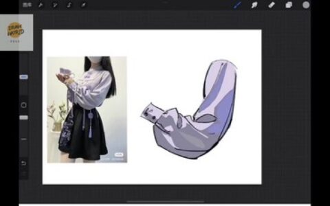 [课程中心]医可灿灿从零开始的头像插画课第1期2024[高清画质]