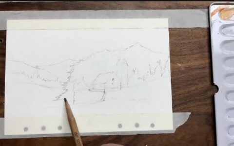 [课程中心]Haoye水彩2023旅行手帐课[高清画质]