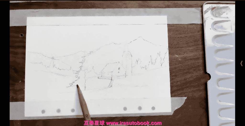 [课程中心]Haoye水彩2023旅行手帐课[高清画质]