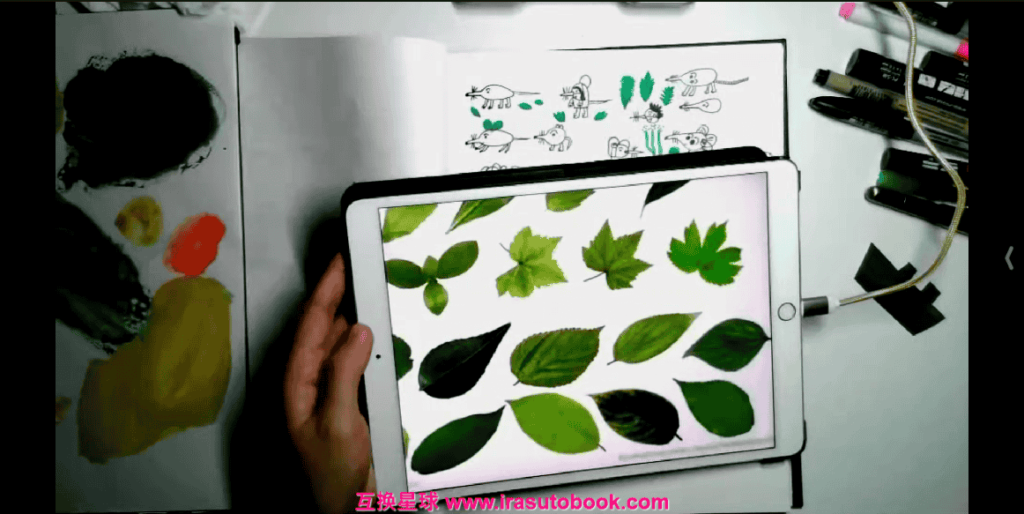 [课程中心]一抹iPad趣味插画角色训练营[高清画质]