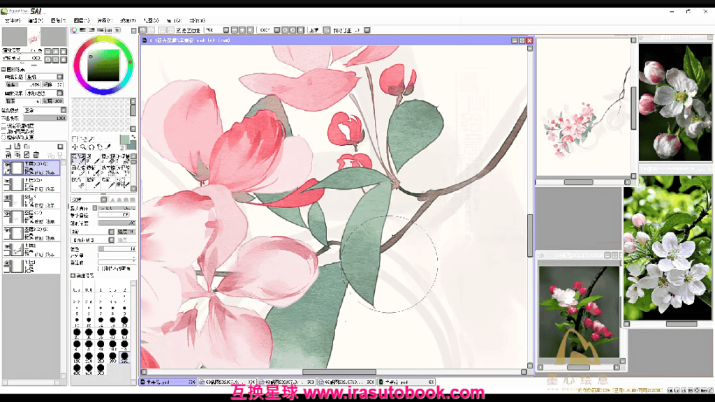 [课程中心]青禾质感花卉专题课[高清画质]