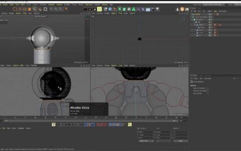 [课程中心]用C4D制作风格化角色第一次实战就上手[高清画质]