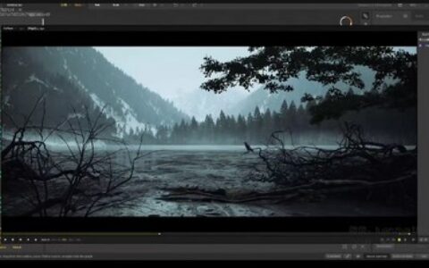 [课程中心]集集C4D+GAEA超酷写实地形教程第2期2022[高清画质]