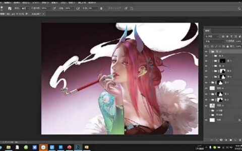 [课程中心]光翼精品美型厚涂头像[高清画质]