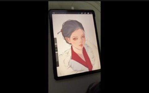 [课程中心]松鼠不在家ipad插画课[高清画质]