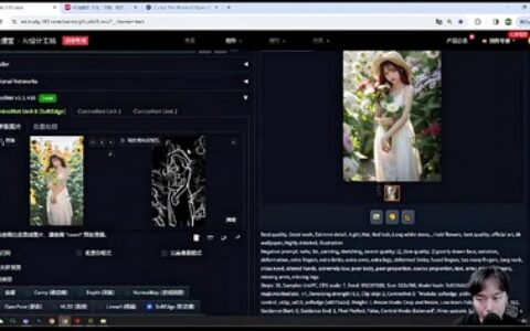 [课程中心]人工智能绘画与设计第10期2024年[高清画质]