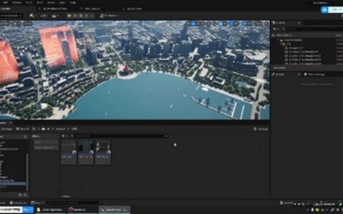 [课程中心]UE5数字孪生与智慧园区开发全流程2024年1月结课[高清画质]