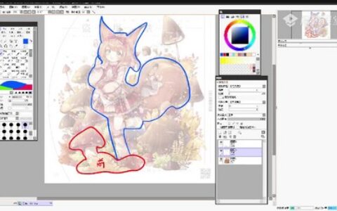 [课程中心]橙汁新版Q版插画2022年[高清画质]