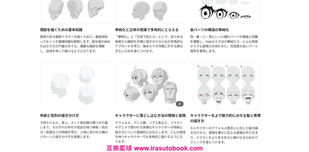 [COLOSO]どんなキャラクターでも描ける！描いて覚える顔の描き方ドリル[高清画质]