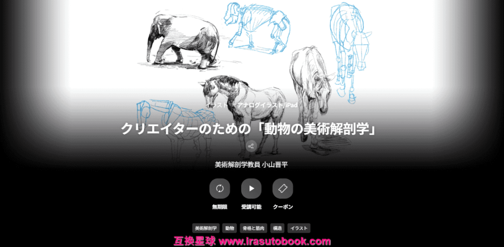 [COLOSO]クリエイターのための「動物の美術解剖学」[高清画质]